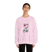 Christmas cat Unisex Heavy Blend™ Crewneck Sweatshirt