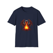 Fire Dragon Unisex Softstyle T-Shirt