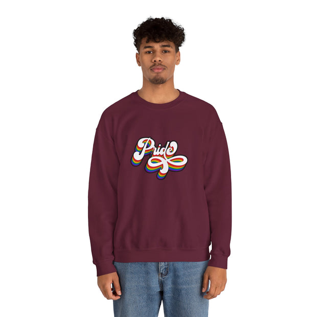 Retro Pride Unisex Heavy Blend™ Crewneck Sweatshirt