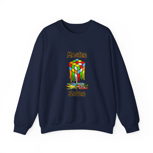 Rubik Cube Unisex Heavy Blend™ Crewneck Sweatshirt