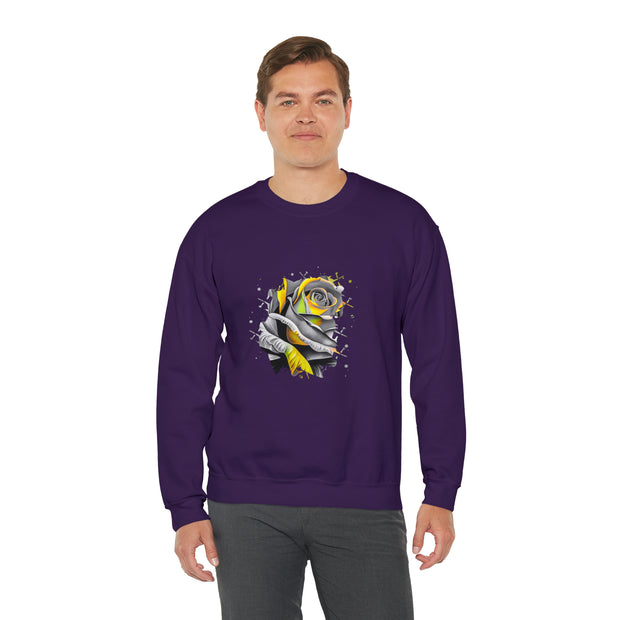 Rose Unisex Heavy Blend™ Crewneck Sweatshirt