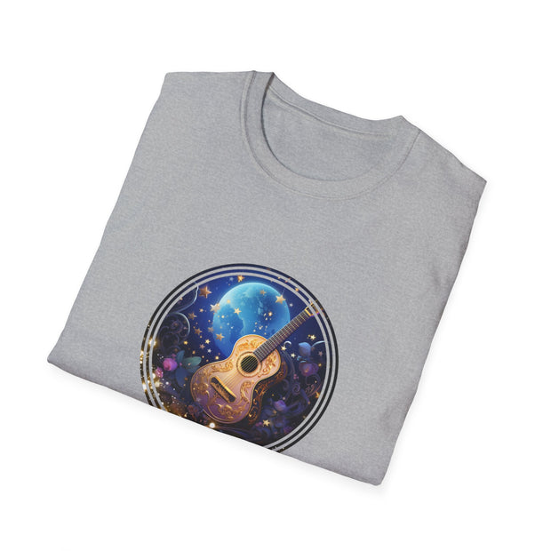 Moonlight Guitar Unisex Softstyle T-Shirt