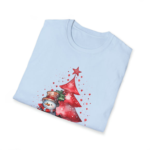 Snowman Unisex Softstyle T-Shirt