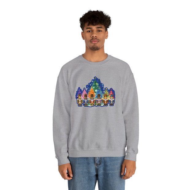 Gnome Nutcracker Unisex Heavy Blend™ Crewneck Sweatshirt