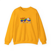 Peace Love Pride Unisex Heavy Blend™ Crewneck Sweatshirt
