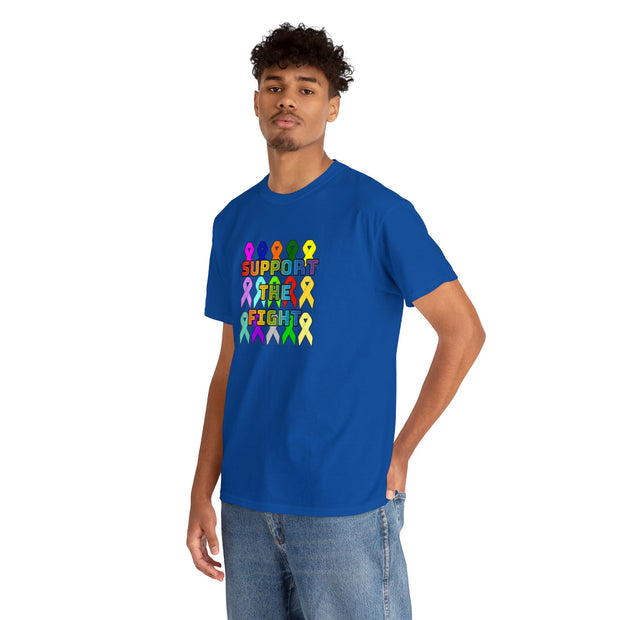 Support the Fight Unisex Heavy Cotton Tee