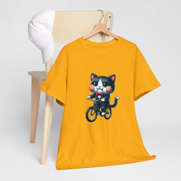 Horror Movie Cats Unisex Heavy Cotton Tee