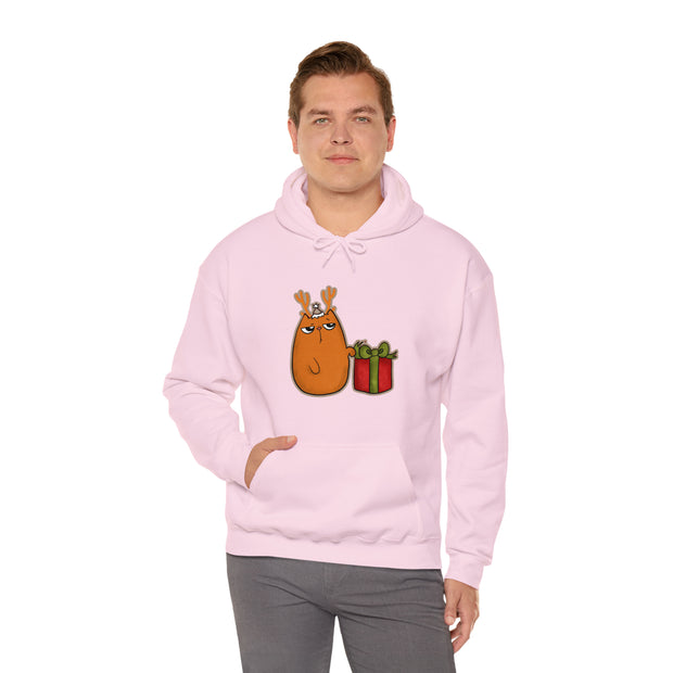 Christmas cat Unisex Heavy Blend™ Hooded Sweatshirt