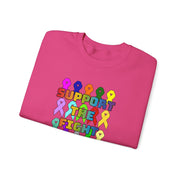 Support the Fight Unisex Heavy Blend™ Crewneck Sweatshirt