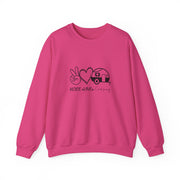 Peace Love Camping Unisex Heavy Blend™ Crewneck Sweatshirt