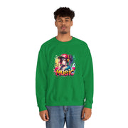 Graffiti Anime Girls Unisex Heavy Blend™ Crewneck Sweatshirt