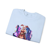Anime Female Demon Unisex Heavy Blend™ Crewneck Sweatshirt
