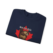 Sweatshirt Angry Beaver Canada Maple Leaf Unisex Heavy Blend Crewneck
