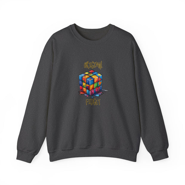 Rubik Cube Unisex Heavy Blend™ Crewneck Sweatshirt