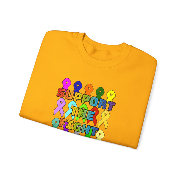 Support the Fight Unisex Heavy Blend™ Crewneck Sweatshirt