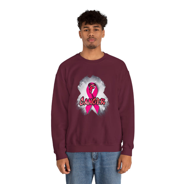 F Cancer Unisex Heavy Blend™ Crewneck Sweatshirt