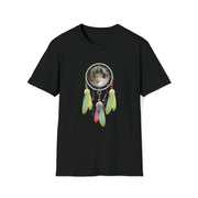 Wolf Dream catcher Unisex Softstyle T-Shirt