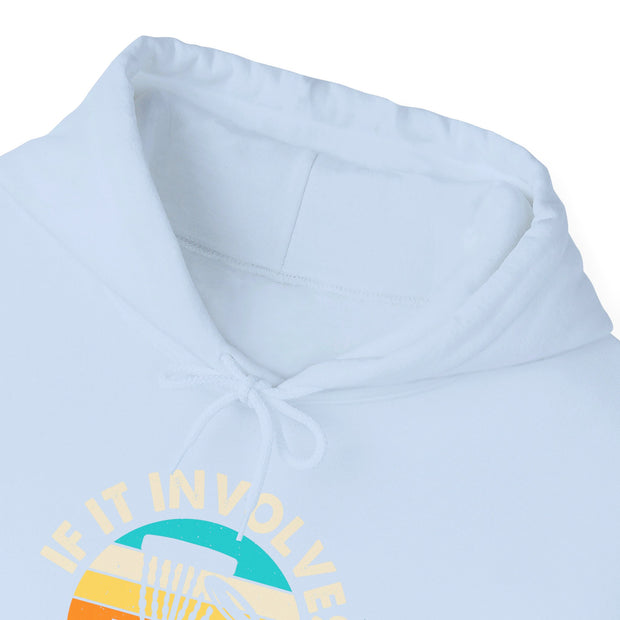If it Involves Disc Golf Unisex Heavy Blend™ Hooded Sweatshirt