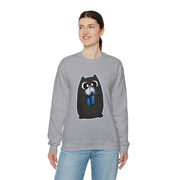 Christmas cat Unisex Heavy Blend™ Crewneck Sweatshirt