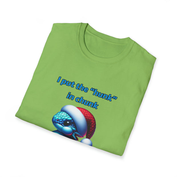 Christmas dragon Unisex Softstyle T-Shirt