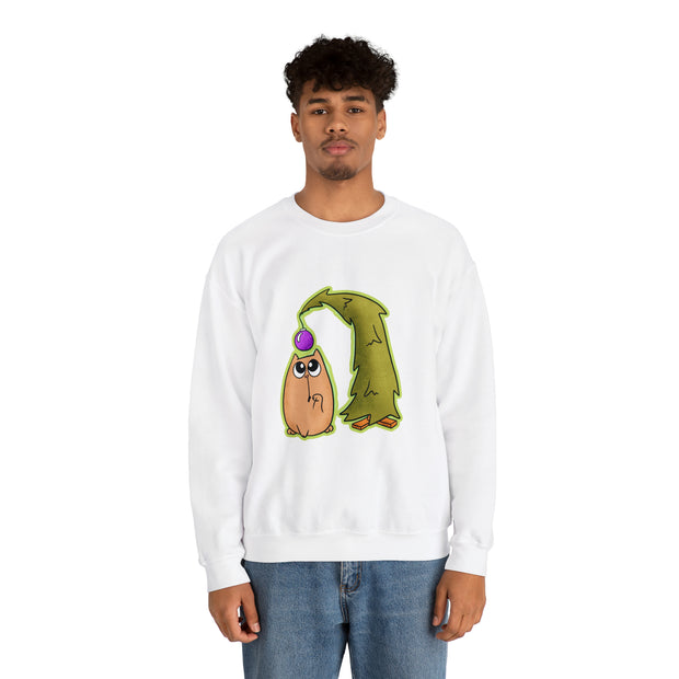 Christmas cat Unisex Heavy Blend™ Crewneck Sweatshirt