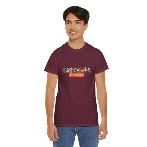 Meownster Mash Unisex Heavy Cotton Tee