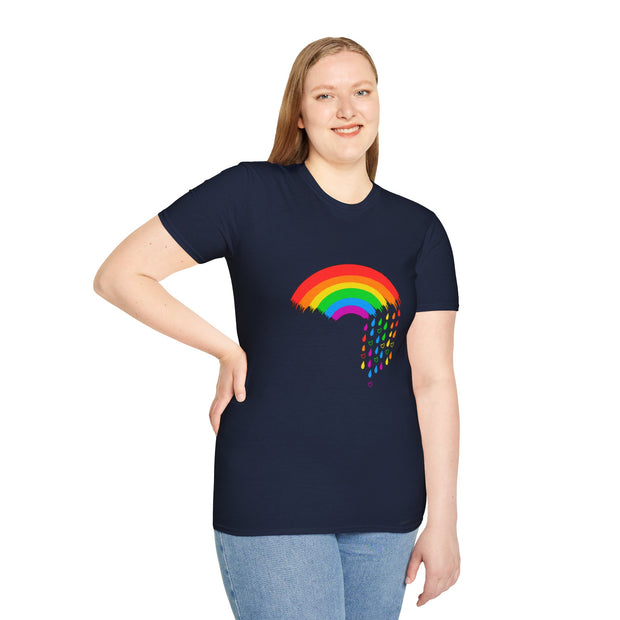 Raining Pride Unisex Softstyle T-Shirt