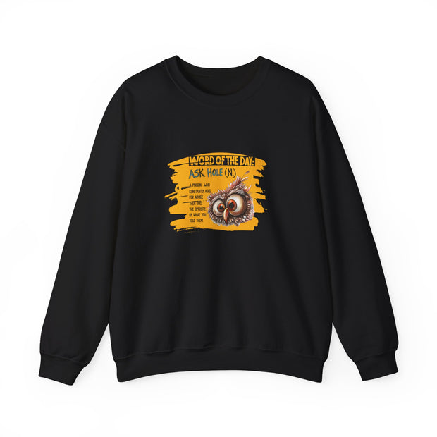 Word of the Day Unisex Heavy Blend™ Crewneck Sweatshirt