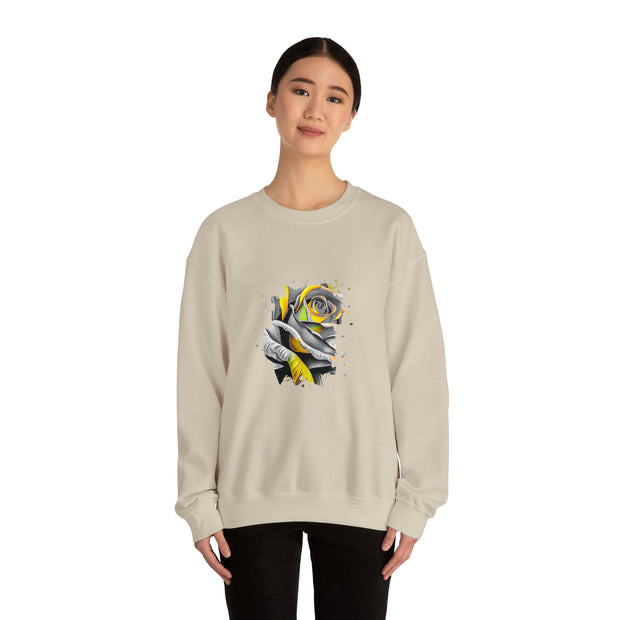 Rose Unisex Heavy Blend™ Crewneck Sweatshirt