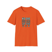 Kid, Dog, Cat Dad Unisex Softstyle T-Shirt