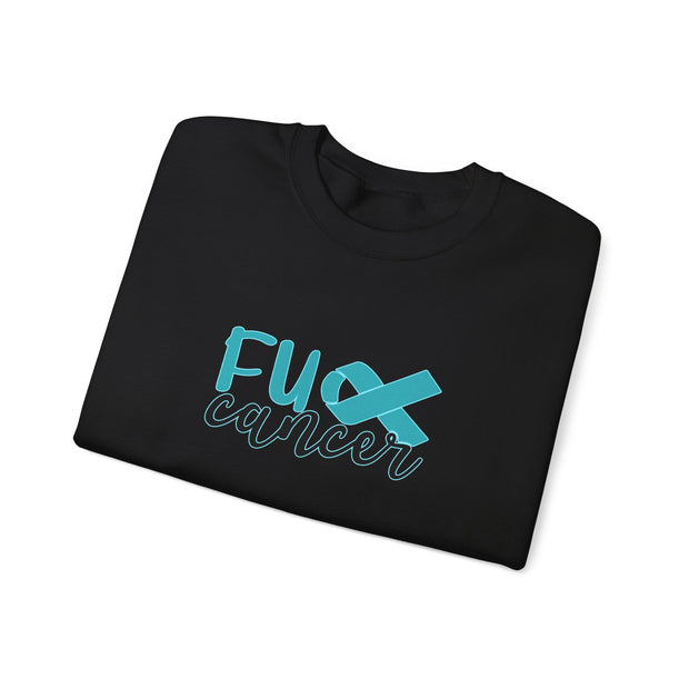 Fuck Cancer Unisex Heavy Blend™ Crewneck Sweatshirt