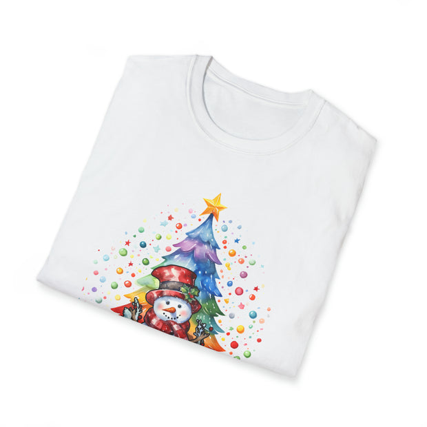 Snowman Unisex Softstyle T-Shirt