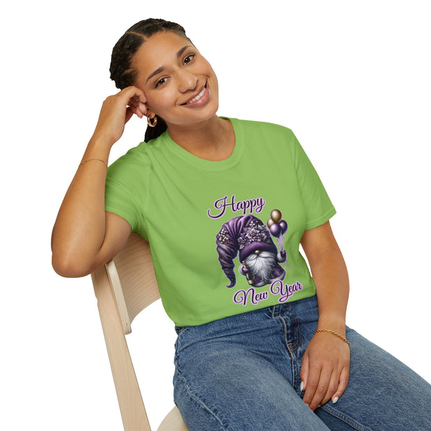 Gnome New Year Unisex Softstyle T-Shirt