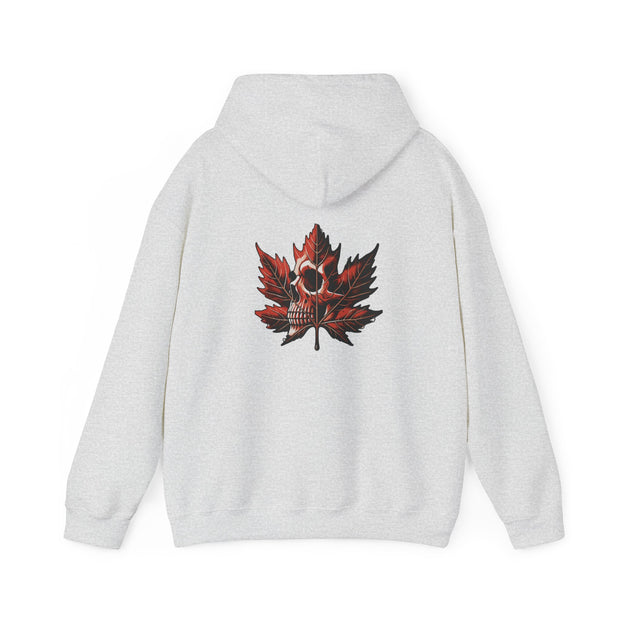 Maple Leaf Skull Unisex Heavy Blend™ Hooded Sweatshirt