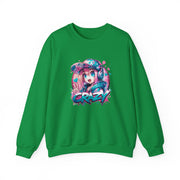 Graffiti Anime Girls Unisex Heavy Blend™ Crewneck Sweatshirt