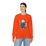 Horror Movie Cats Unisex Heavy Blend™ Crewneck Sweatshirt