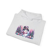 Pastel Snowman Unisex Heavy Blend™ Hooded Sweatshirt