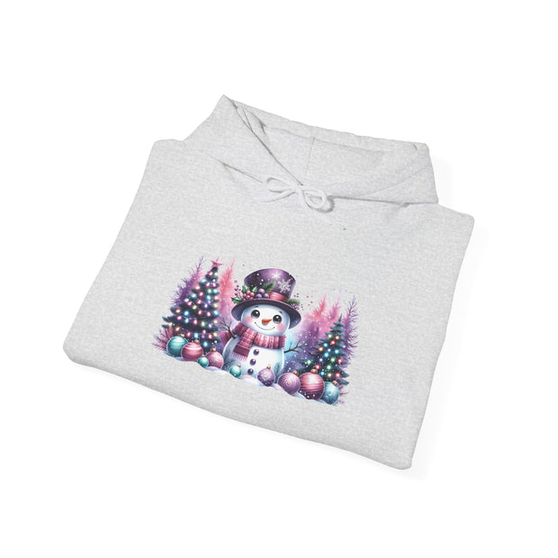 Pastel Snowman Unisex Heavy Blend™ Hooded Sweatshirt