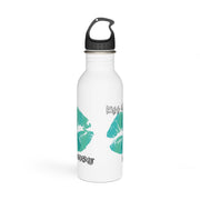 Kiss it Goodbye Ovarian Cancer Stainless Steel Water Bottle