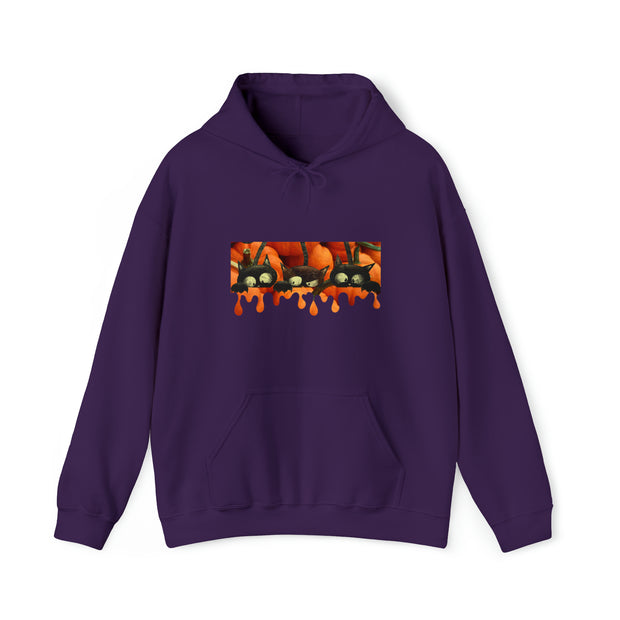 Pumpkin cats Unisex Heavy Blend™ Hooded Sweatshirt