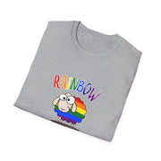 Rainbow Sheep Unisex Softstyle T-Shirt