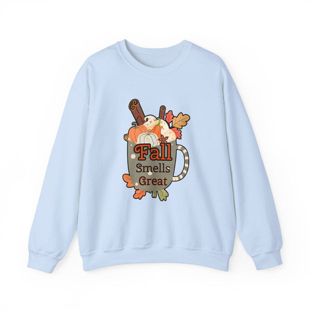 Fall Smells Great Unisex Heavy Blend™ Crewneck Sweatshirt