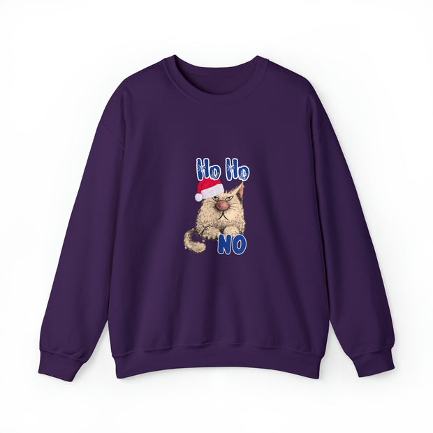 Christmas cat Unisex Heavy Blend™ Crewneck Sweatshirt