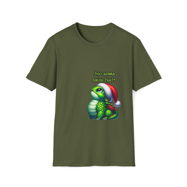 Christmas Dragon Unisex Softstyle T-Shirt