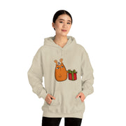 Christmas cat Unisex Heavy Blend™ Hooded Sweatshirt