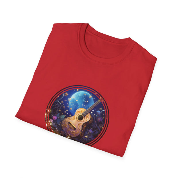 Moonlight Guitar Unisex Softstyle T-Shirt