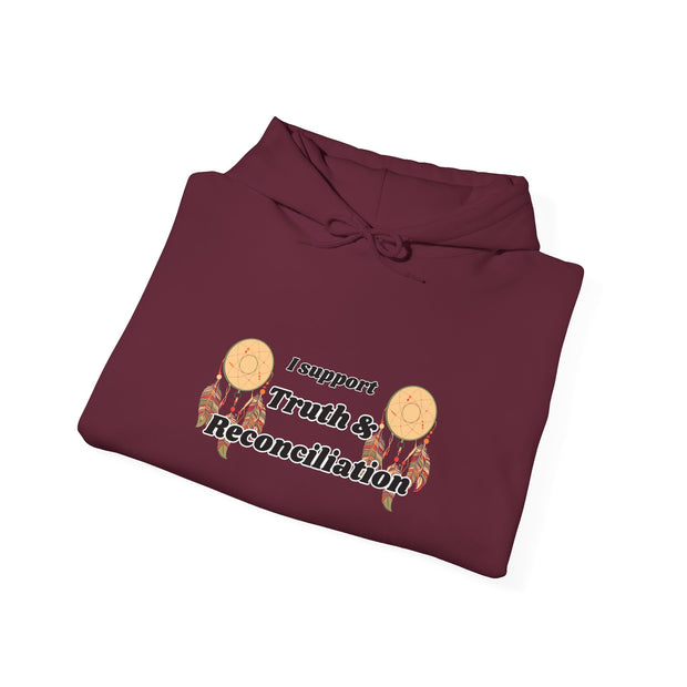I Support Truth & Reconciliation Unisex Heavy Blend™ Hooded Sweatshirt