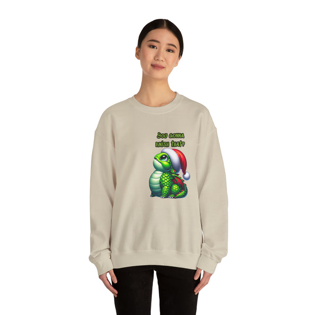 Christmas dragon Unisex Heavy Blend™ Crewneck Sweatshirt
