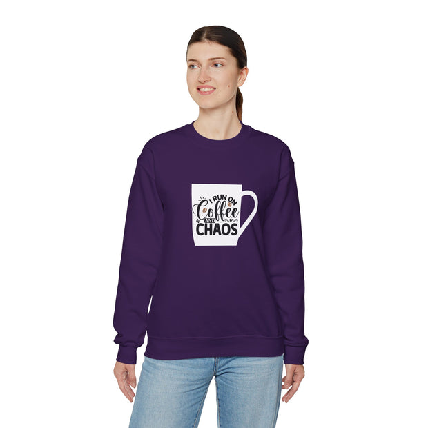 Coffee and Chaos Unisex Heavy Blend™ Crewneck Sweatshirt
