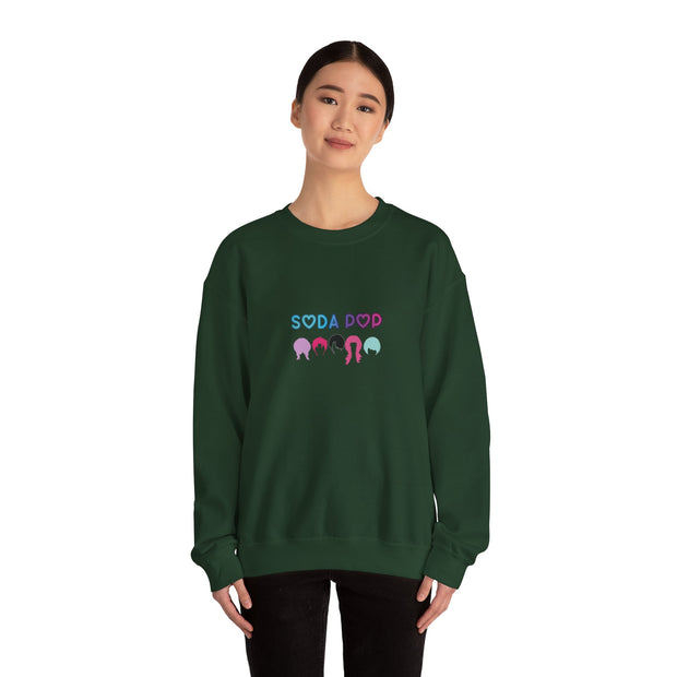 Colorful Soda Pop Sweatshirt - Unisex Cozy Pullover for Casual Wear, Gifts for Soda Lovers, Trendy Graphic Crewneck, Fun & Funky Apparel